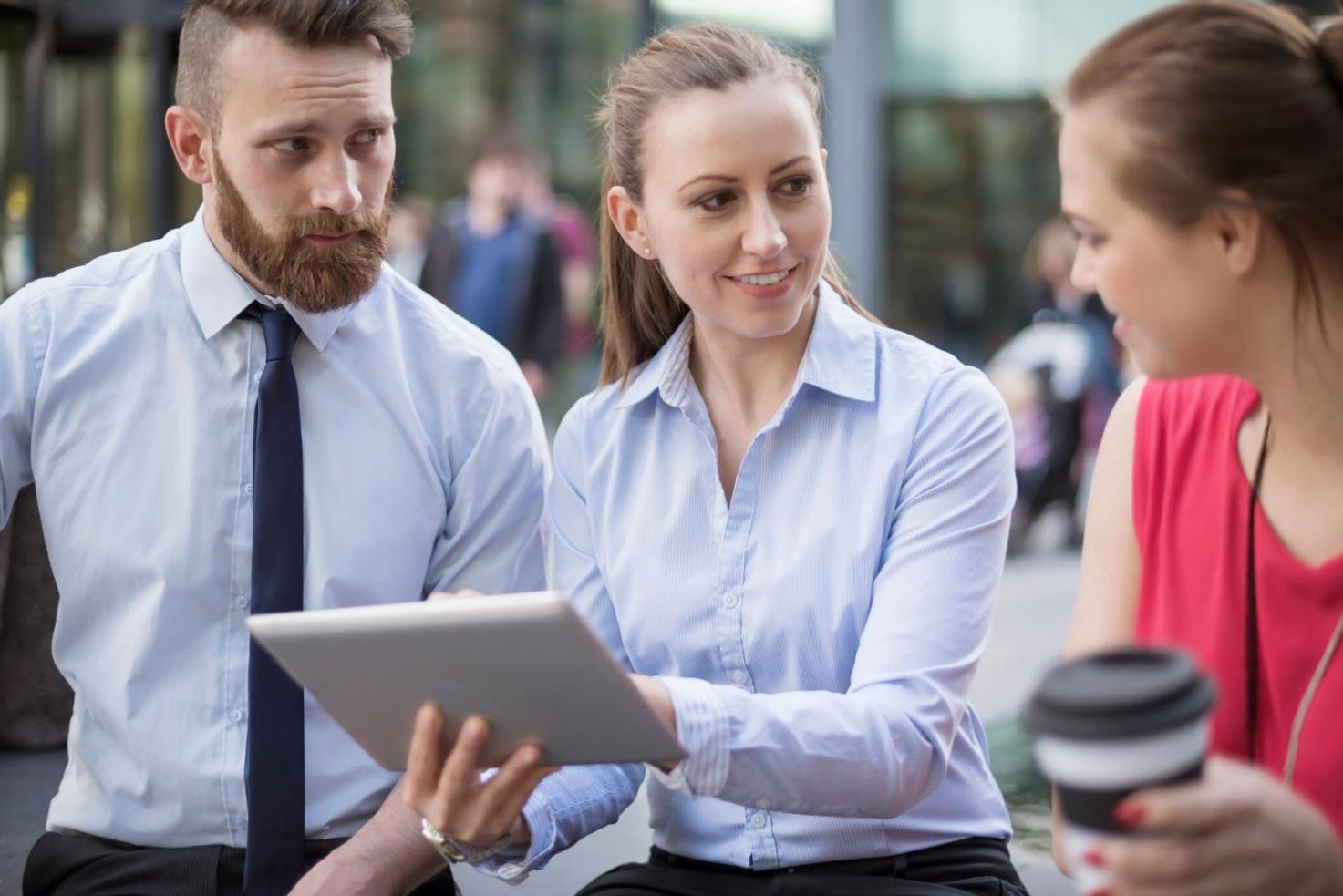Finanzielle Planung am Schreibtisch